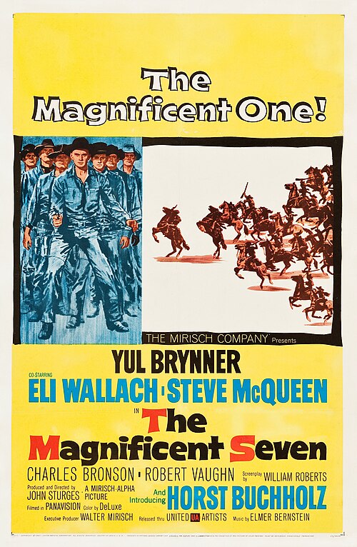 Poster for The Magnificent Seven (1960)